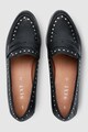 NEXT Pantofi loafer penny de piele, cu aplicatii cu tinte Femei