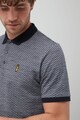 NEXT Tricou polo cu model texturat si logo brodat Barbati