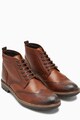 NEXT Ghete brogue de piele Barbati