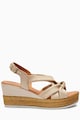 NEXT Sandale wedge tip espadrile de piele Femei