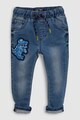 NEXT Jeggins de denim cu aplicatii decorative Baieti