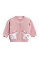 NEXT Cardigan cu nasturi si design unicorn Fete