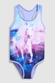 NEXT Costum de baie intreg cu imprimeu unicorn Fete