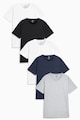 NEXT Set de tricouri de casa - 5 piese Barbati