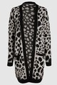 NEXT Cardigan fara inchidere, cu animal print Femei