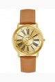 GUESS Ceas quartz cu o curea de piele Femei