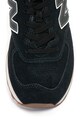 New Balance Велурени спортни обувки 574 с мрежеста материя Мъже