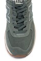 New Balance Pantofi sport de piele intoarsa cu insertii textile 574 Barbati