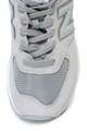 New Balance Pantofi sport de piele intoarsa si material textil 574 Barbati