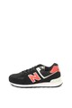 New Balance Pantofi sport de piele intoarsa si material textil 574 Barbati