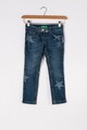 United Colors of Benetton Skinny fit farmernadrág csillagos mintával Lány