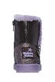 Skechers Cizme scurte cu LED-uri si aspect metalizat Twinkle Toes Fete