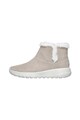 Skechers Ghete slip on de piele intoarsa cu o captuseala din material teddy On The Go Joy Femei