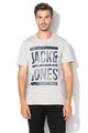 Jack & Jones Tricou cu imprimeu text Lines Barbati