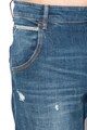 GUESS JEANS Blugi conici cu rupturi decorative Cliff Barbati