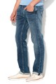 GUESS JEANS Vermont slim fit farmernadrág mosott hatással férfi