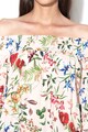 GUESS JEANS Блуза с флорален десен и разкроени ръкави Жени