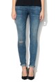 GUESS JEANS Jeggings super skinny cu detalii cu aspect deteriorat Femei