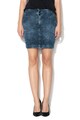 GUESS JEANS Fusta mini din denim cu aspect retro Femei