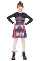 DESIGUAL Rochie cu imprimeu grafic Flaubert Fete