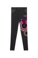 DESIGUAL Aguacate jeggings flitteres rátéttel Lány