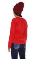 DESIGUAL Jers Gabo bolyhos texturált pulóver hímzéssel Lány