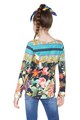 DESIGUAL Bluza cu imprimeu floral Carolina Fete