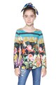 DESIGUAL Bluza cu imprimeu floral Carolina Fete