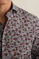 Mango Camasa slim fit cu model floral Urko Barbati