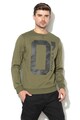 O'Neill Bluza sport slim fit cu logo, Verde militar Barbati