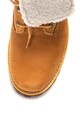 Timberland Bocanci de piele cu captuseala de blana shearling sintetica Fete