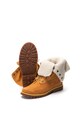 Timberland Bocanci de piele cu captuseala de blana shearling sintetica Baieti