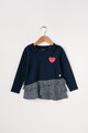 Tom Tailor Kids Bluza cu terminatie stratificata cu volane Fete