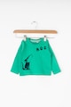 Tom Tailor Kids Bluza cu aplicatie grafica de catifea Baieti