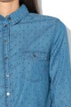 Pepe Jeans London Camasa de chambray cu buline Monique Femei