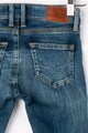 Pepe Jeans London Mosott hatású slim-fit farmernadrág Fiú