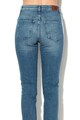 Pepe Jeans London Blugi mom straight fit cu segmente laterale contrastante Betty Femei