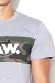 G-Star RAW Tricou din bumbac organic cu imprimeu logo Tairi Barbati
