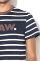 G-Star RAW Mow regular fit csíkos póló férfi