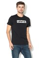 Levi's Tricou cu imprimeu frontal si decolteu la baza gatului Barbati