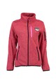 Geographical Norway Bluza sport cu fermoar si guler inalt Trincesse Femei