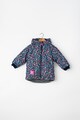 JoJo Maman Bebe Geaca reversibila, impermeabila, rezistenta la vant, cu captuseala din fleece Fete