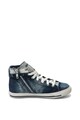 Diesel Tenisi inalti din denim cu aplicatie cap-toe Fete