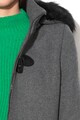 Esprit Gyapjútartalmú kabát levehető kapucnival női