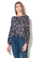 Esprit Bluza vaporoasa cu model floral 1 Femei