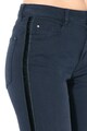EDC by Esprit Blugi skinny fit cu garnituri tubulare laterale de catifea Femei