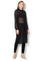 EDC by Esprit Áttetsző hosszú ing fényes hímzésekkel női