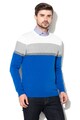 Esprit Colour block pulóver férfi
