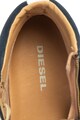 Diesel D-String Plus magas szárú nyersbőr sneakers cipő bőr szegélyekkel férfi