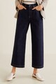 Mango Pantaloni culotte de denim Femei